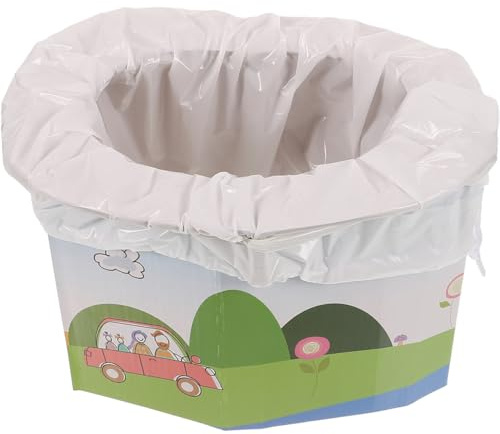 WRITWAA Tragbare Falttoilette Für Kinder Auto Reise Camping Klappbares Töpfchen Notfall Toilettensitz Leicht Und Praktisch Für Unterwegs