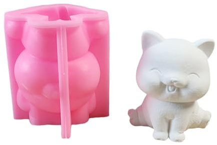 Cats Silicone Moulds Animal Molds Handmade Ornament Molds Epoxy Resin Plasters for Making