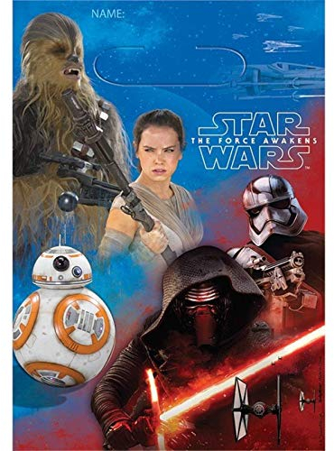 Star Wars The Force Awakens (Episode 7) Partytüten für Mitgebsel, 8 Stück Inhalt