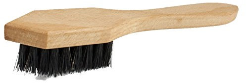 gws Auftragbürste Schuhbürste Holz spitz (4 Bürsten, dunkel)