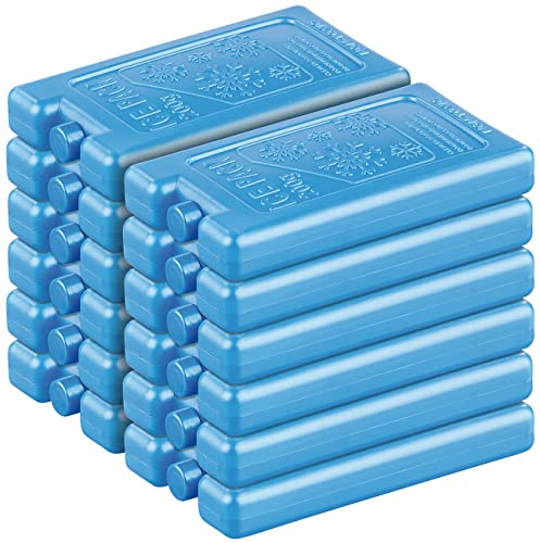 PEARL Kühl-Akkus: 12er-Set Kühlakkus mit je 200 g Füllung, für bis 12 Stunden Kühlung (Kühl-Elemente, Tiefkühl-Akkus, Flaschenkühler)