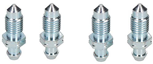 3/8x20BSF Stahl Bremssattel Entlüftungsnippel Schraube Entlüftungsschraube 4pc
