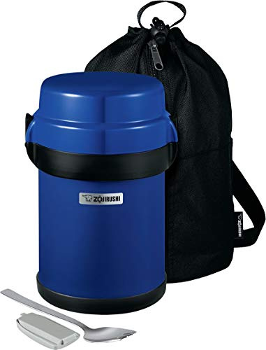 ZOJIRUSHI SL-JBE14BZ Pot à déjeuner en acier inoxydable 41 Oz blueberry