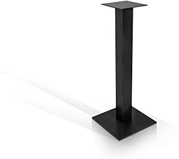 moebel-eins Tischgestell für Gastro Bartisch, Material Stahl, schwarz