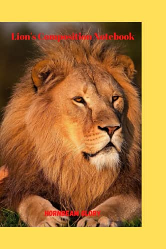 Lion's Composition Notebook