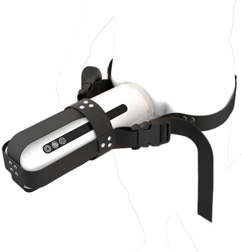 Kuaecr 7 Modi Teleskopmodi Umschnall Elektrischer Masturbator Cup+Vibrieren Tönen Automatischer Masturbation Cup Ein Klick zum Orgasmus Penis Stimulator Blowjob Freihändiges Sexspielzeug für Männer