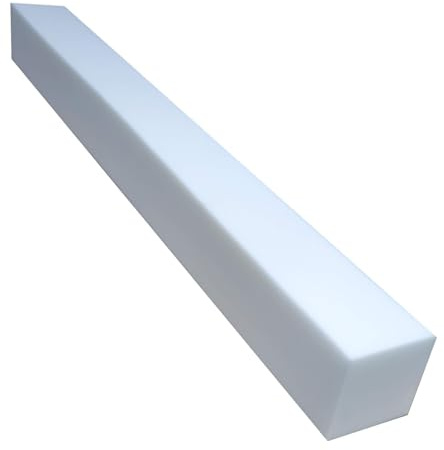 All4All Matratzenverlängerung – Zusatzmatratze - Schaumstoff zuschnitt - Matratzenkeil - Bett Lückenfüller, Matratzenausgleich – Matratzenverbinder - Matratzenverbreiterung - RG25/44-10x15x120cm