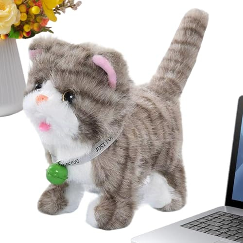 Générique Jouet Électronique | 18 cm Réaliste avec Sons - Animal Électronique Qui Parle Et Marche | Cadeau pour Filles Garçons Ados et Amoureux des