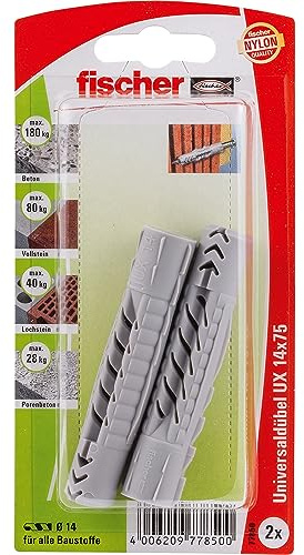 Fischer – Ancoraggio universale UX, 14 x 75 K SB scheda, 77850