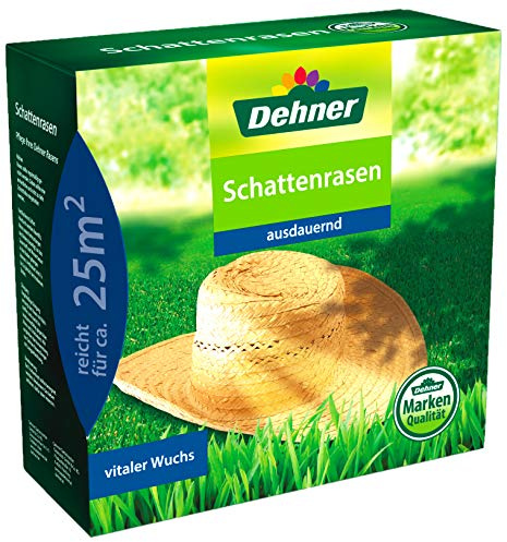 Dehner gräsfrön, skugggräsmatta, 0,62 kg, för ca 25 kvm, grön