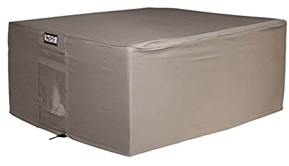 Raffles Covers Abdeckung für Lounge-Tisch 95 x 95 H: 45 cm | Atmungsaktiv | Wasserdicht | UV - beständig | Doppelt genähte, PU-versiegelte Naht | Elastischer Kordelzug |