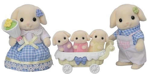 Sylvanian Families - 5735 Kaninchen Familie - Figuren für Puppenhaus