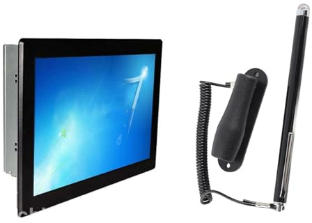 Penna touchscreen capacitiva in metallo stilo altamente sensibile penna touchscreen portatile con filo a molla lungo 90 cm per telefoni cellulari e dispositivi