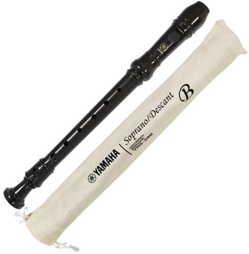 Yamaha YRS2BUK Soprano Descant Recorder with Recorder from the Beginning Book 1