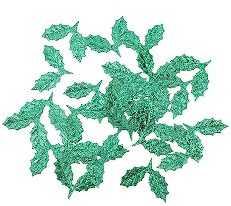 Cabilock 100piezas Adornos para Árbol de Navidad de Navidad Simulación de Decoración DIY para Arbolito de Frondoso y Decoración Navideña Materiales de Artificiales