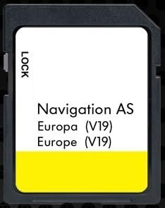 Generisch Kartenaktualisierung (GPS Navigation) - Europa - v19 ECE 2024/2025 -KOMPATIBEL MIT Volkswagen Discovery Media 2 MIB2 - Navigation AS - SD Kartengröße 32 GB