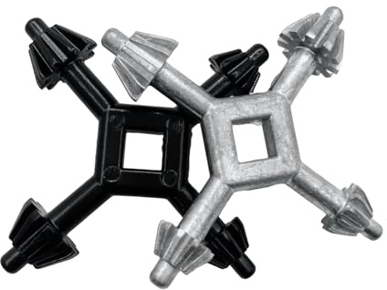 2 Pieces of Drill Chuck Keys, Hand-Held Drilling Tools, Power Tool Accessories, Suitable for Most Electric Drills.