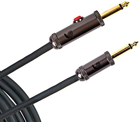 D 'Addario pw-agl-20 20 ft LS Instrument Kabel mit Latching geben, Schalter/Stecker gerade