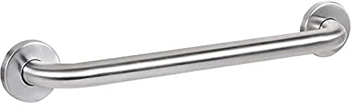 Alberts 140878 Premium-Haltegriff | Edestahl rostfrei, gebürstet | 450 mm