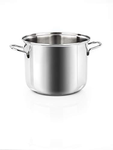 Barazzoni, Pentola ø20cm, Linea Bonita, Capacità 4,50Lt, Acciaio Inox 18/10, Adatto per Induzione, Made in Italy