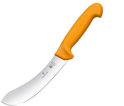 Victorinox, coltello per scuoiare Swibo, lama normale da 19 cm, arancione, 5.8427