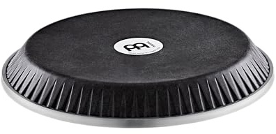Meinl Percussion Remo Conga Head - Skyndeep Kalbfell für 11,75 Zoll Congas - TTR-Rim - Durchmesser 29,845 cm - Kalbfell, Schwarz (RTHEAD-1134BK) | Black Calfskin Skyndeep Fell für Conga, Durchmesser 11,75 Zoll, TTR-Rim, Kalbsfell