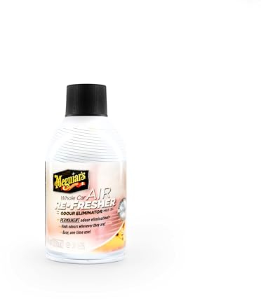 Meguiar's G201502EU Whole Car Air Re-Fresher Odour Eliminator Mist Fiji Sunset Scent Air Bomb 59ml