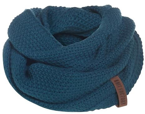 KNIT FACTORY - Coco Loop Schal - Gestrickter Schlauchschal - Für Damen und Herren - Herbst & Winter Essentials - Zeitloses Mode-Accessoire - Strickschal mit Wolle - Hochwertige Qualität