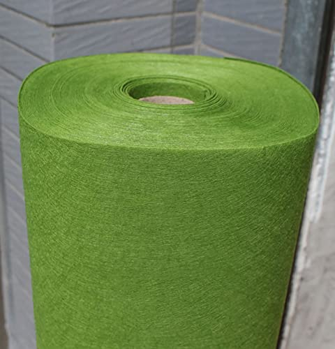 Yimihua Grün Filz Stoff 85 cm breit Filzstoff Bastelfilz Farbig Filz Blätter Vliesstoff Kinder DIY Zubehör zum Handwerk Nähen Projekte 1mm Thick(Size:85 * 300cm)