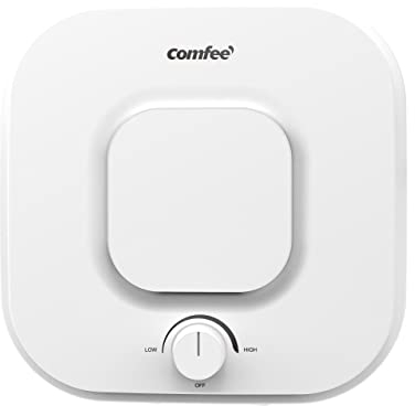 COMFEE' Scaldabagno Elettrico 15 Litri - D15-15VEU - Sottolavello con vano contenitore - Leggero, compatto, facile da installare - ideale per piccole utenze - Classe di efficienza energetica B