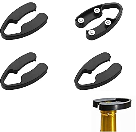 4 Pièces Coupe-Capsules Les Vin Décapant de Papier d'aluminium Foil Cutter Vin Bouteille Pour le Vin Pour Enlever le Papier D'aluminium Sur le Vin pour Restaurant Bar à Domicile