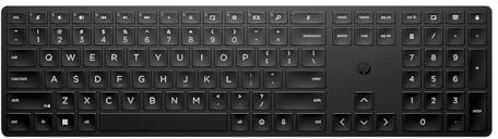 HP Teclado inalámbrico programable 450, Negro (4R184AA#ABL)