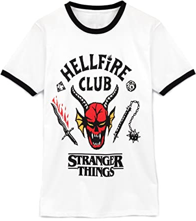 Stranger Things Hellfire Club T-Shirt Adults Mens Women Hawkins Tenue