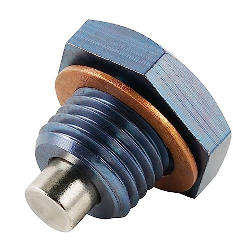 WOLWES Compatible con Yamaha para Grizzly 550 450 400 350 Raptor 700 700R, Cárter De Aleación, Tapón De Drenaje De Aceite, Tornillo, Perno, Piezas De Titanio Tornillos Pernos (Color : 1 UK)