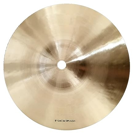 Instrumentos Musicales De Platillos Martillados Hechos A Mano De 8''Splash Cymbal Accesorios para Instrumentos de percusión