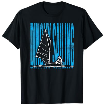 Optimist Laser Segelboot Dinghy Segeln T-Shirt