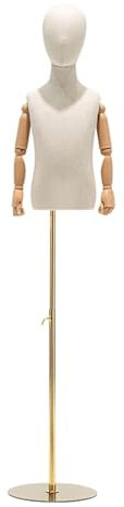 Schneiderpuppe Verstellbar Ausgestattet mit Einem Vielseitigen Roboterarm, ABS-Material Ist Langlebig und Langlebig, Mannequin-Torso Anwendbar Kleiderständer, Boutique, Bekleidungsgeschäft ( Size : Ro