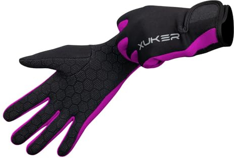 XUKER Neoprene Glove for Women,Wetsuit Gloves 1.5mm & 2mm for Scuba Diving Snorkeling Paddling Surfing Kayaking Canoeing Spearfishing Skiing and Other Water Sports