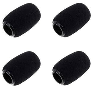 Snap-fit Microphone Windscreen Foam for Shure Instrument & Gooseneck Microphone，Sponge Windshield Cover