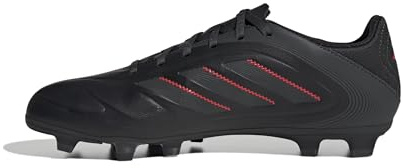 Adidas Unisex COPA Pure III Club FG/MG Football Boots, core Black/Carbon/Lucid red, 46 EU