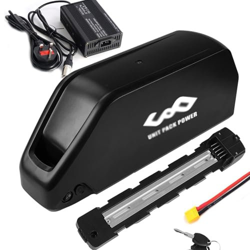 Ebike Battery 48V 25ah for Max 1500W 1000W 750W 500W Motor, SamsungCELL Lithium ion Downtube Electric Bike Battery with charger