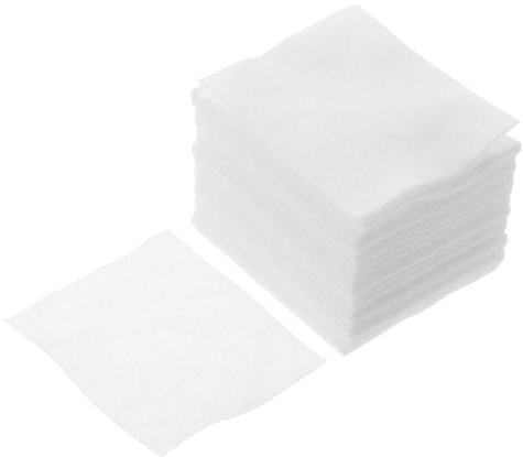 WOONEKY 1000stücke Dünne Kosmetik Wattepads Aus Natürlicher Baumwolle Im Hygienischen Kunststoffbehälter Hautfreundlich Einzeln Zur Nagellack Gesichtsreinigung Geeignet Praktische Verpacku