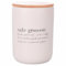 Villa d'Este Home Tivoli Tarro de sal gruesa de 700 ml de cerámica, tapa de bambú, Victionary