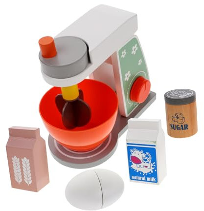 NAMOARLY 1 Set Blender Conditioner Dishwasher Dustbins Squeaker Retro Outdoor Interactive Dog Fruit Bowls for Counter Water Jet Small Wood
