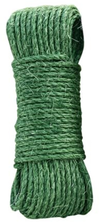 Colcolo Twiste Sisal Seil Scratch Post Sisal Swine, DIY CAT Crocker Post CAT ACZESSORTORING CAT Brading Rahmen Seil Katze, GrÜn