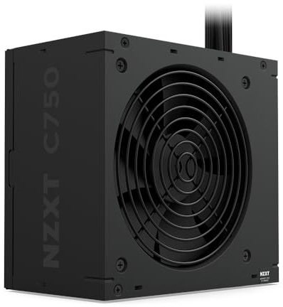 NZXT C750 Bronze ATX 3.1-750W Nicht-Modulares Netzteil | 750W 80 PLUS Bronze ATX 3.1 Netzteil mit nativem 12V-2x6-Anschluss. Zuverlässige Power für Mainstream-Gaming-Builds.