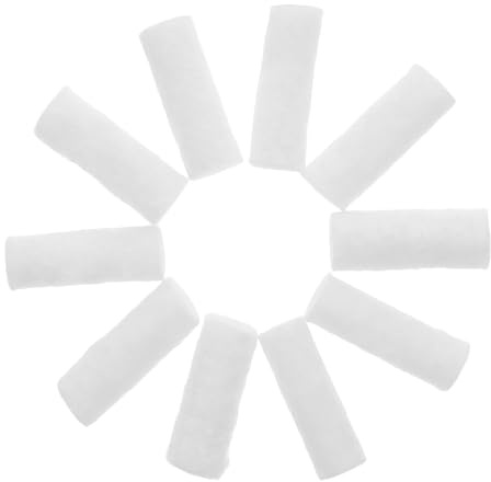 BESTonZON 10pièces Allume-feu Coton Absorbant pour Cheminées Extérieures Et Camping Allumage Facile Et Rapide pour Barbecues Et Activités Plein Air