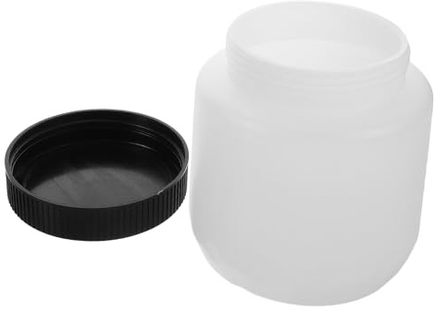 ANDRESLAD Versatile Compact Cake Airbrush Sprayer Bottle Replacement with Lid Portable Chocolate Spray Attachment for Baking Use Confectionery Tool for Professional Cake Decoration