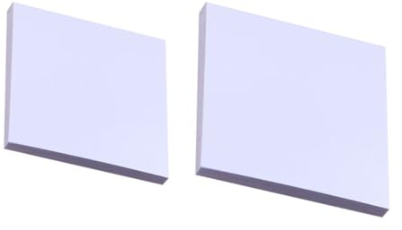 ELAYARD 100 Feuilles Palettes à Ongles en Papier Blanc Jetable pour Nail Art, Facile à Transporter Stocker, pour Manucure Professionnelle et Mélange de Vernis