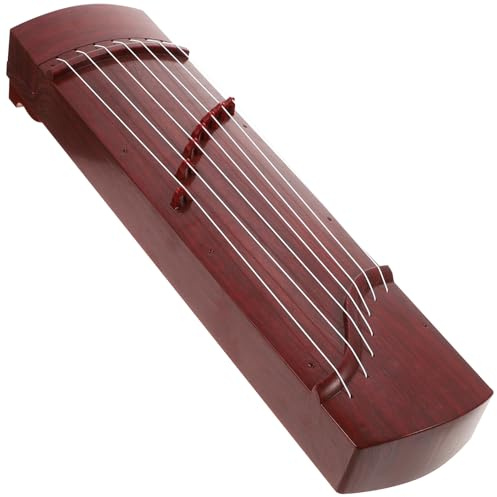 WHAMVOX Mini Guzheng Instrument à Cordes Traditionnel Chinois pour Garçon et Filles Éducatif pour Débutants Instrument de Musique Simple en Bois Solide Accessoire Pratique pour